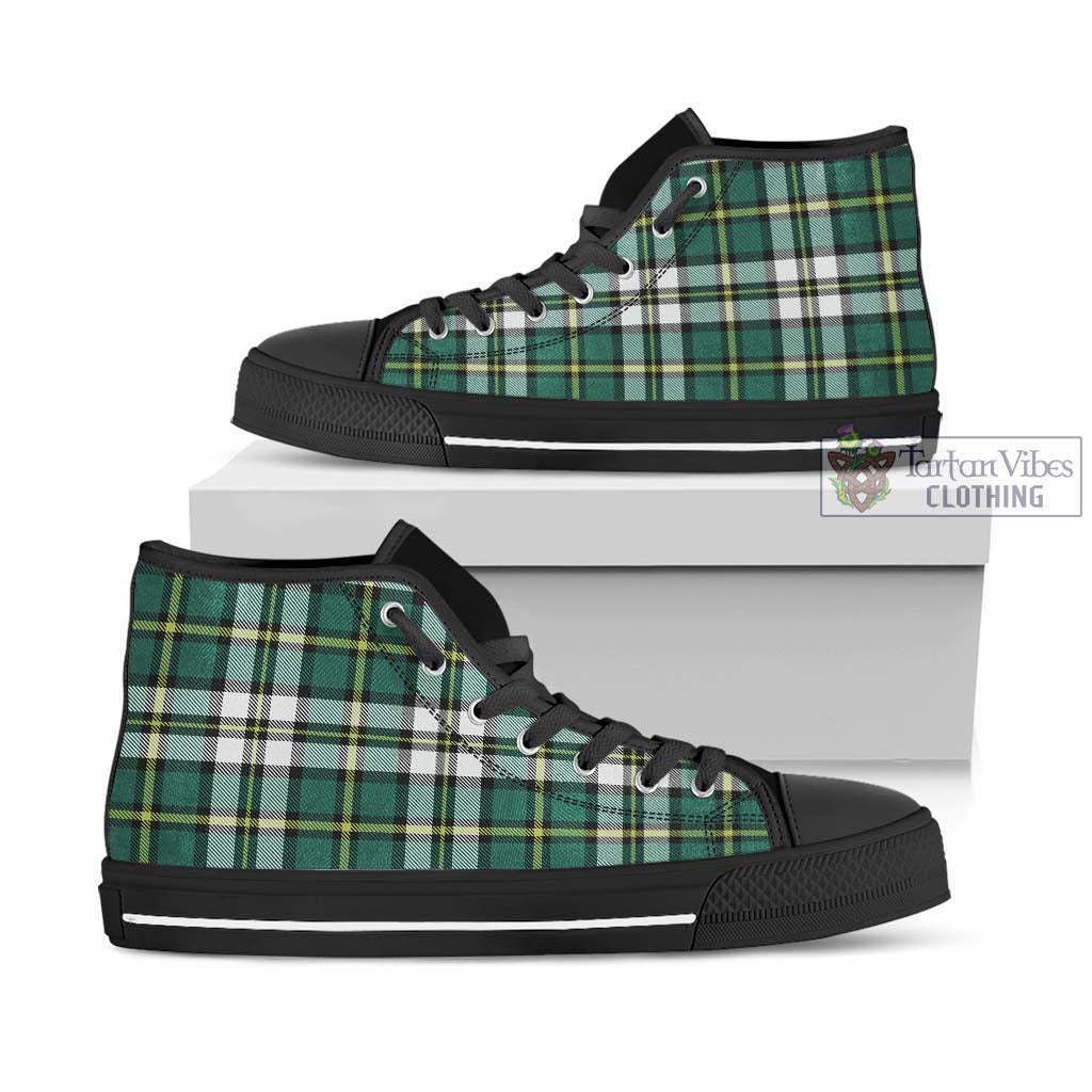 Tartan Vibes Clothing Cape Breton Island Canada Tartan High Top Shoes