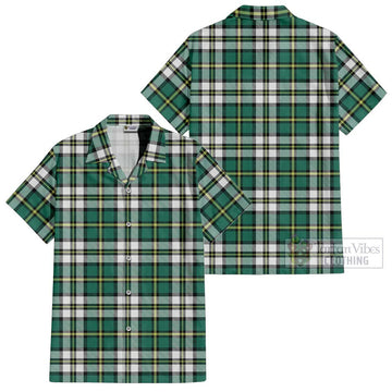 Cape Breton Island Canada Tartan Cotton Hawaiian Shirt