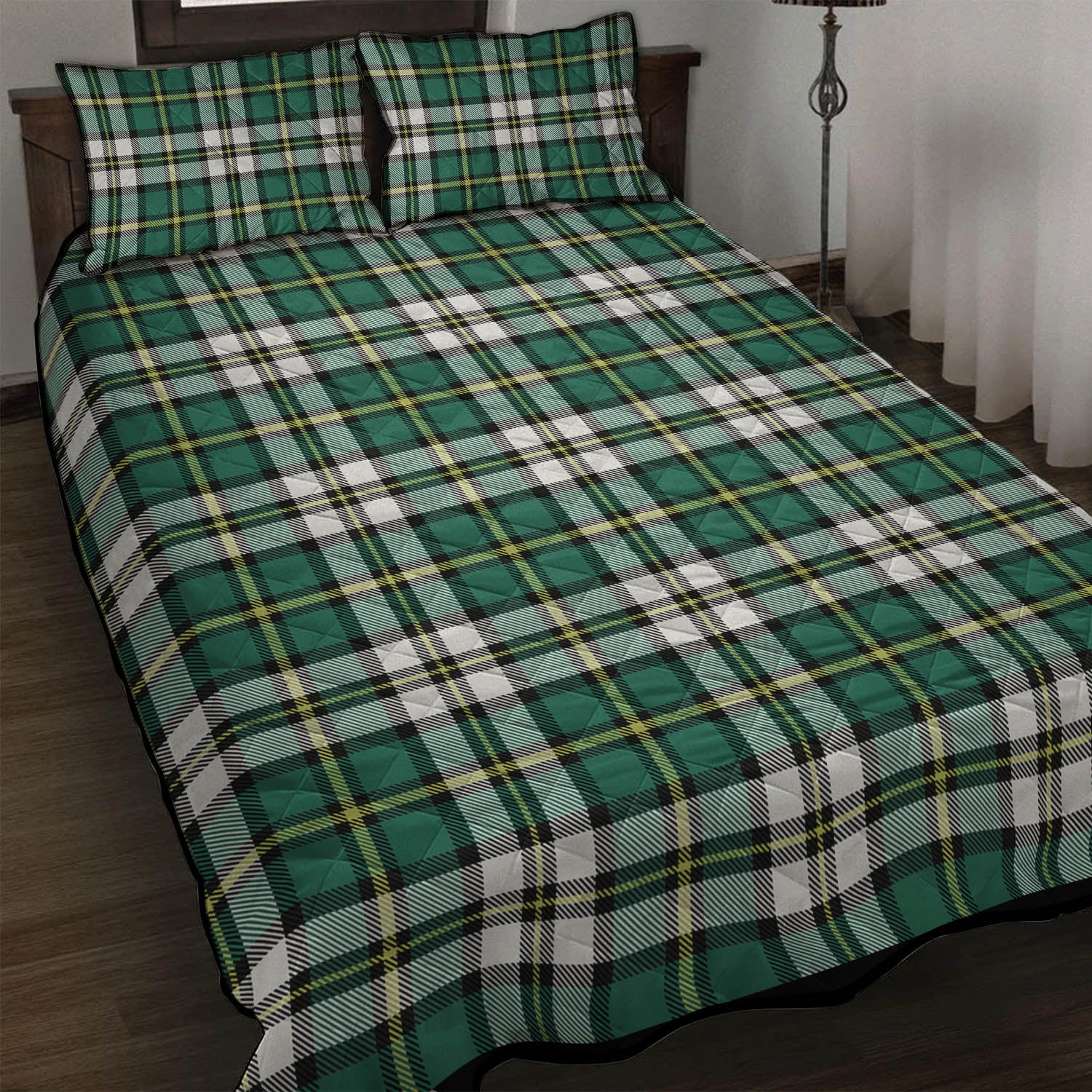 Cape Breton Island Canada Tartan Quilt Bed Set - Tartan Vibes Clothing