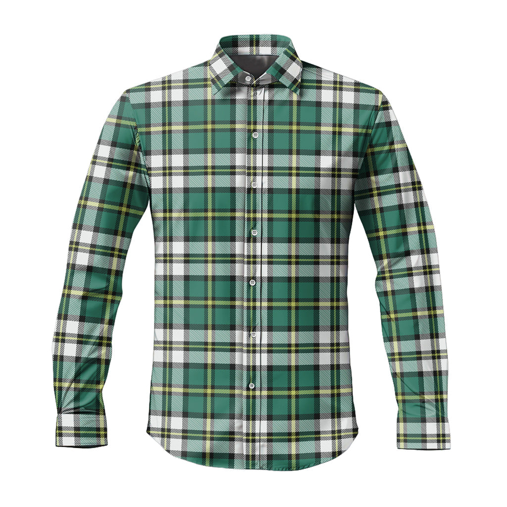 cape-breton-island-canada-tartan-long-sleeve-button-up-shirt