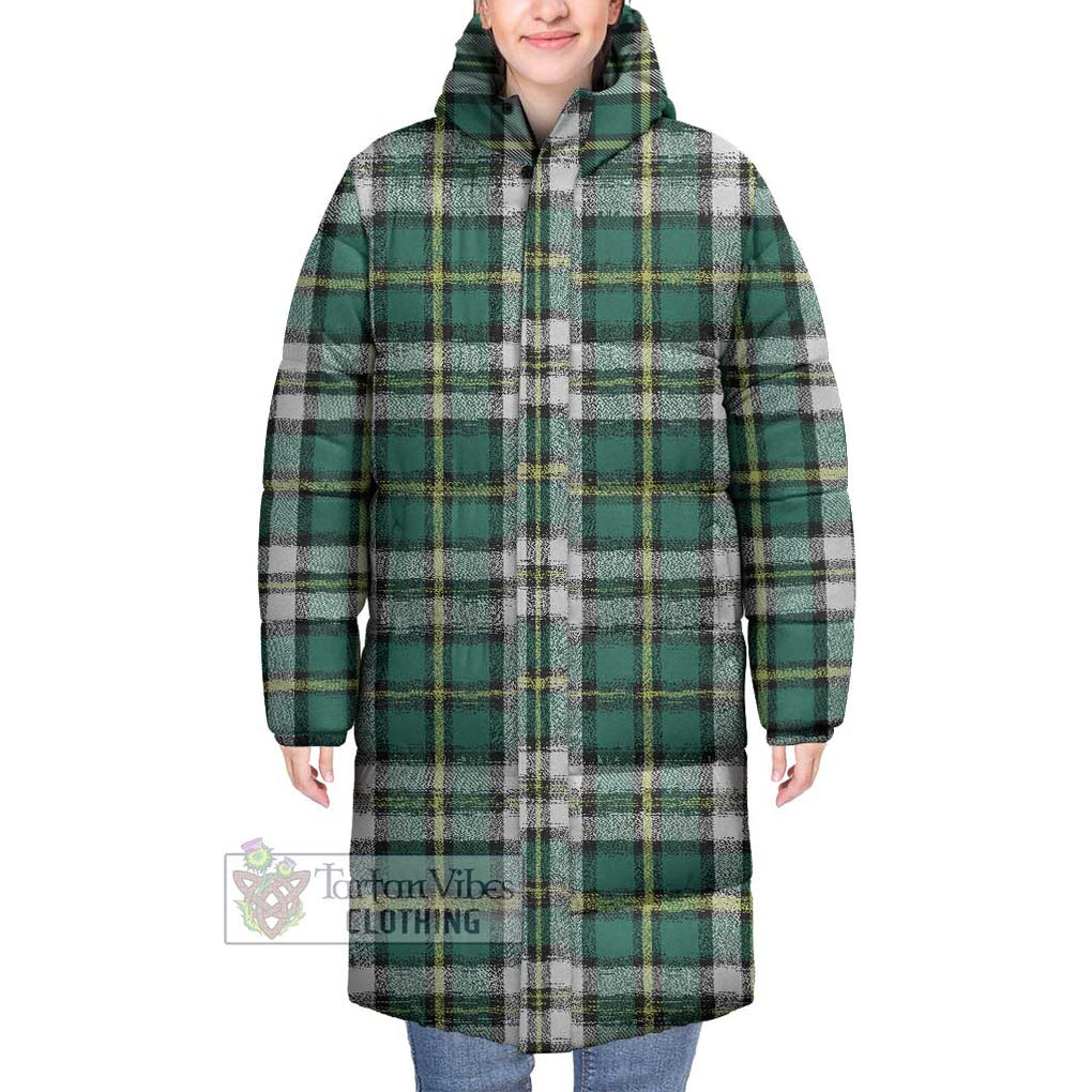 Tartan Vibes Clothing Cape Breton Island Canada Tartan Long Down Jacket