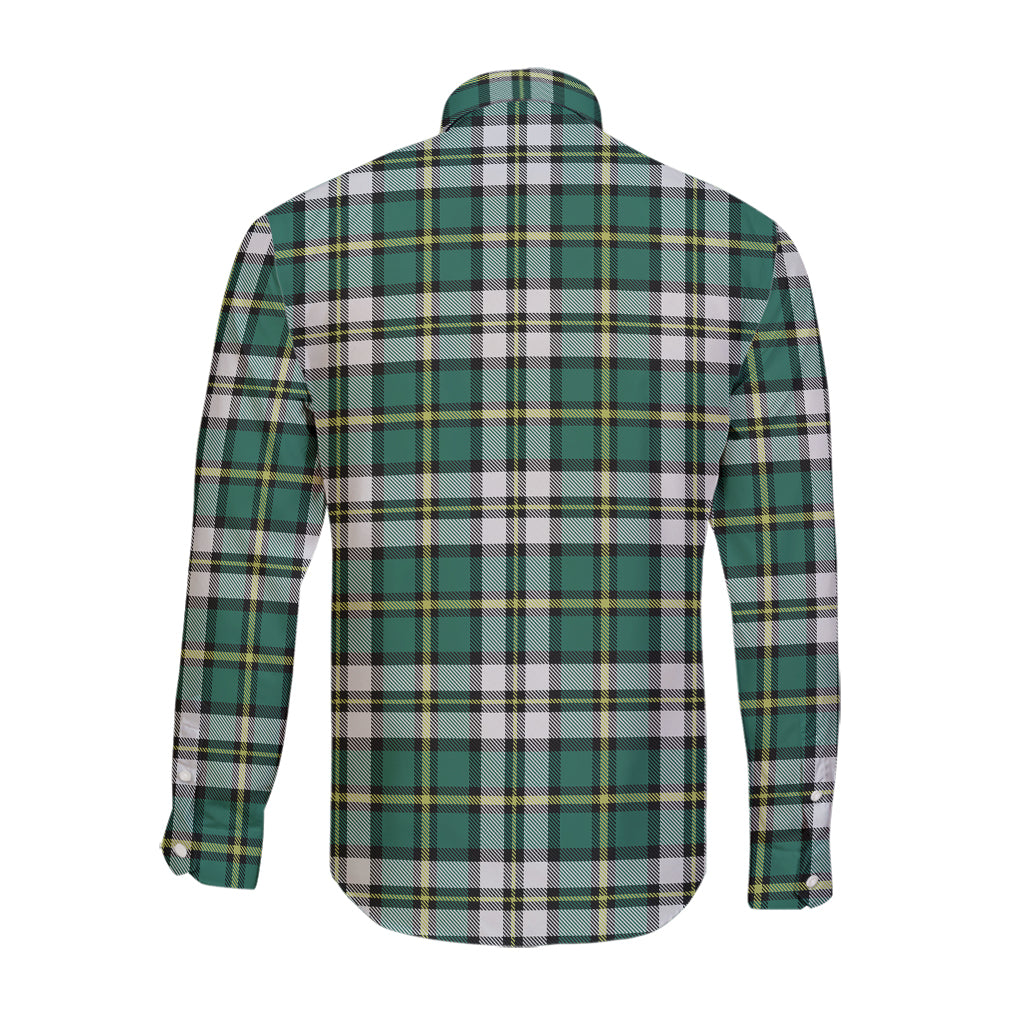 cape-breton-island-canada-tartan-long-sleeve-button-up-shirt