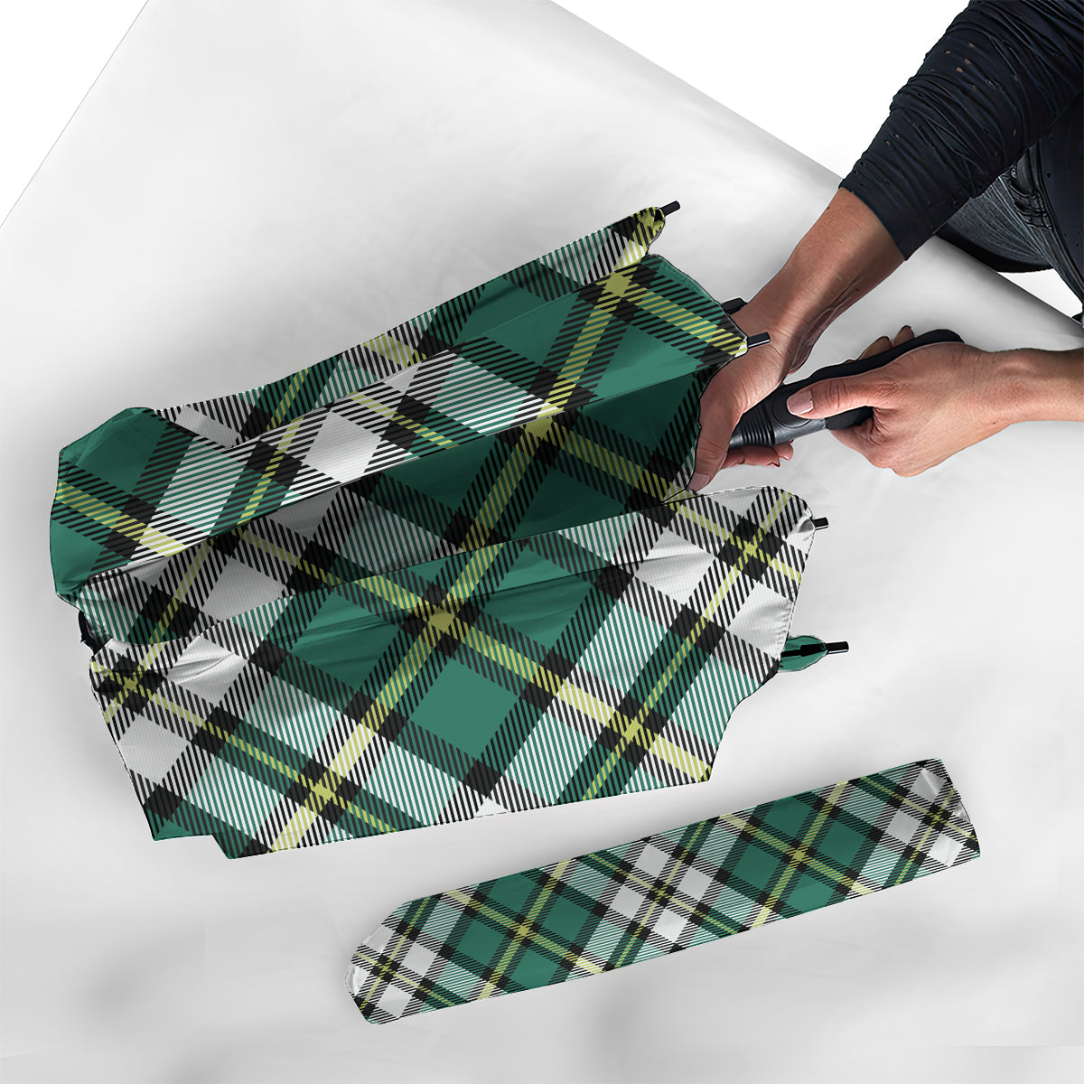 Cape Breton Island Canada Tartan Umbrella - Tartanvibesclothing