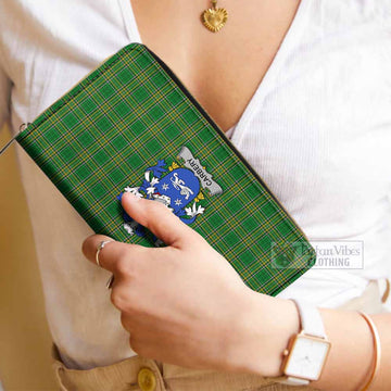 Carbery Irish Clan Tartan Women's Leather Wallet with Coat of Arms - Tartan Vibes Clothing