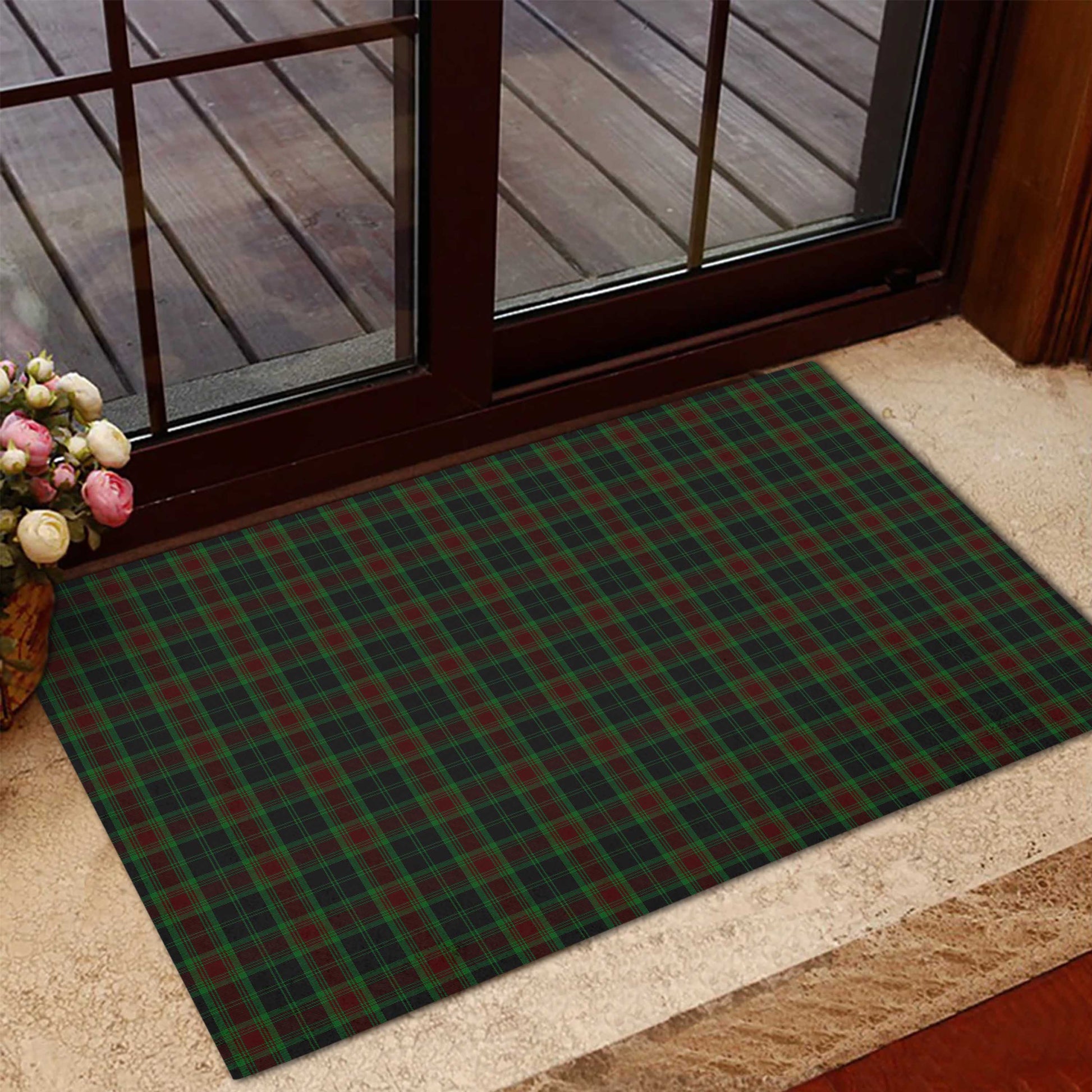 Carlow County Ireland Tartan Door Mat - Tartanvibesclothing