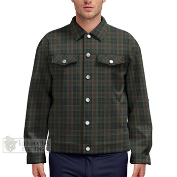 Carlow County Ireland Tartan Unisex Lapel Cotton Jacket