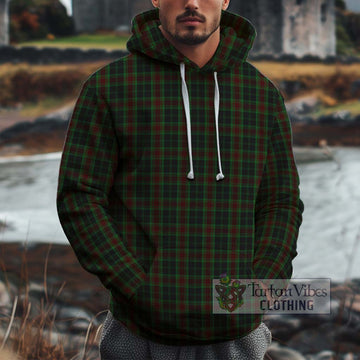 Carlow County Ireland Tartan Cotton Hoodie