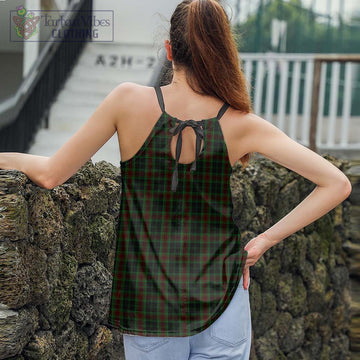 Carlow County Ireland Tartan Loose Halter Neck Camisole - Tartan Vibes Clothing