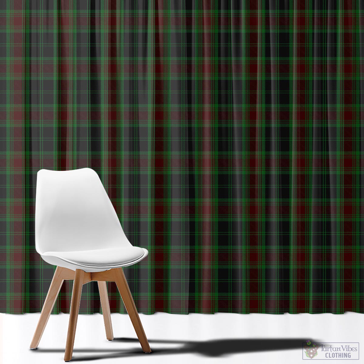 Carlow County Ireland Tartan Window Curtain