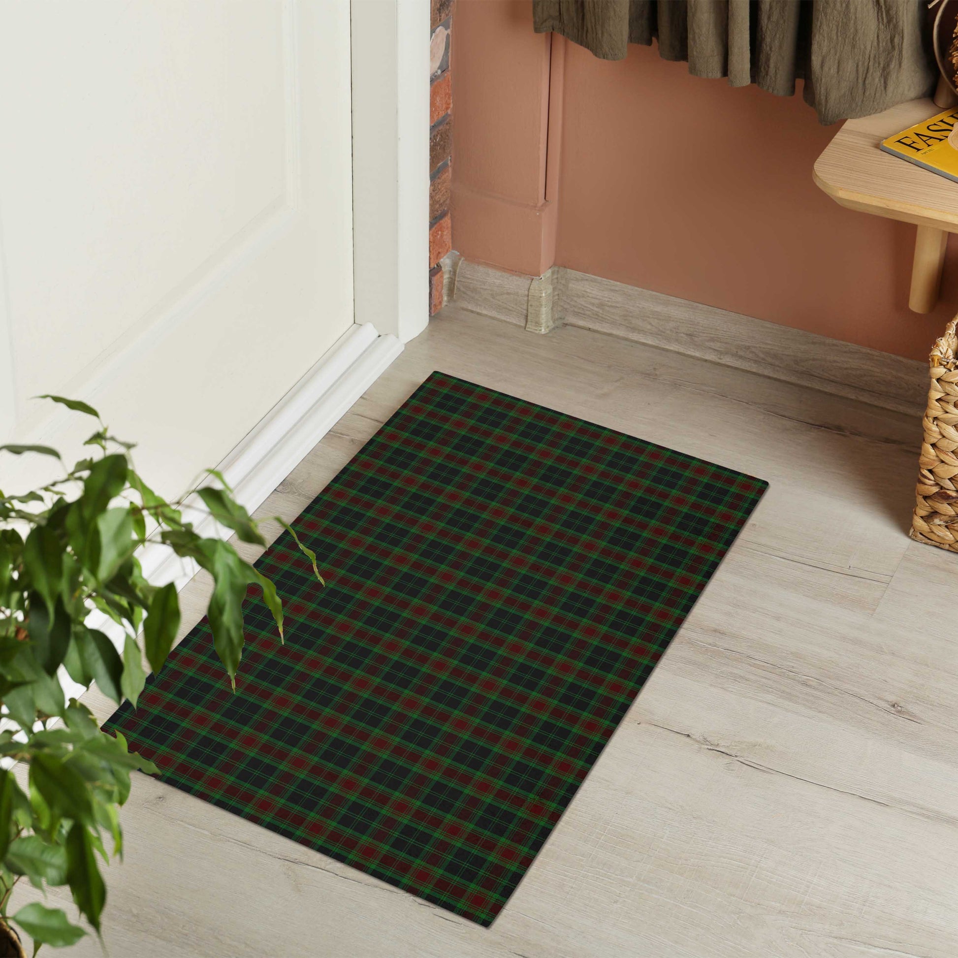 Carlow County Ireland Tartan Door Mat - Tartanvibesclothing