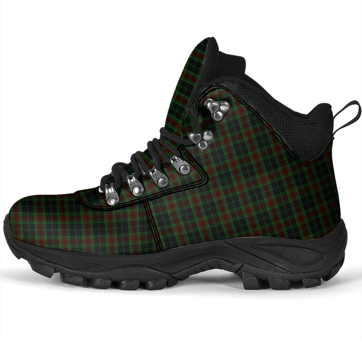 Carlow County Ireland Tartan Alpine Boots - Tartanvibesclothing