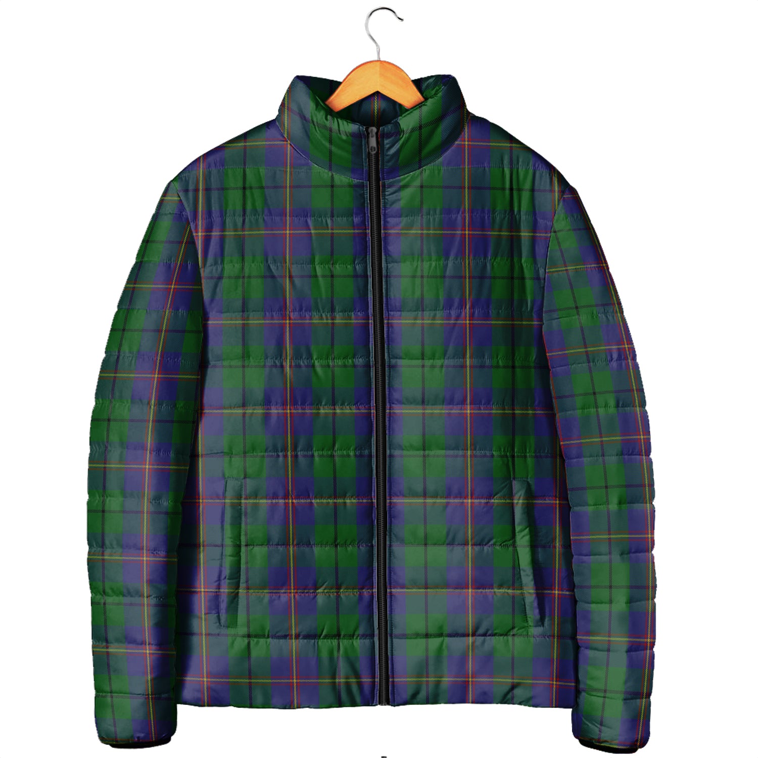 Carmichael Tartan Padded Jacket Men's Padded Jacket - Tartan Vibes Clothing