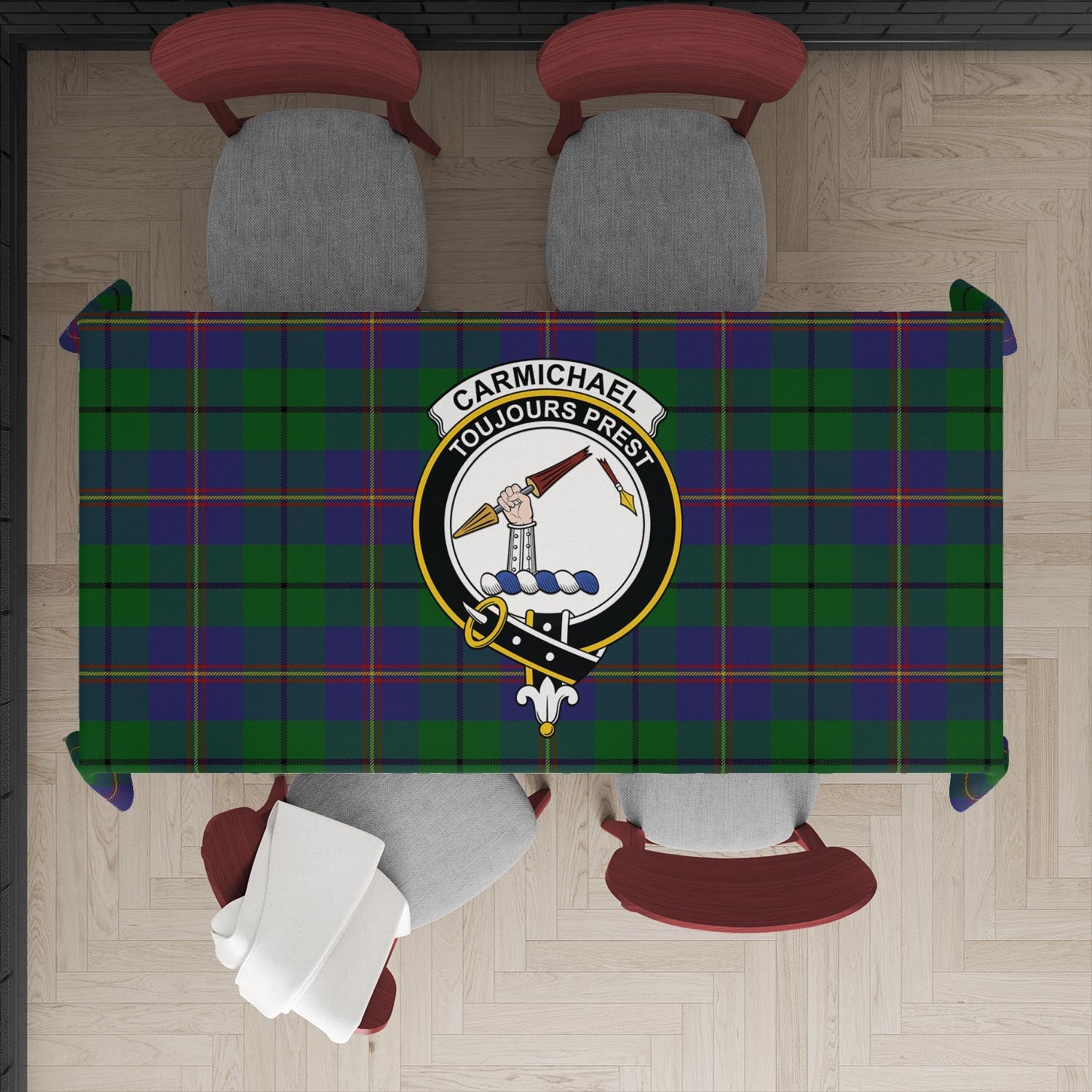 carmichael-tatan-tablecloth-with-family-crest