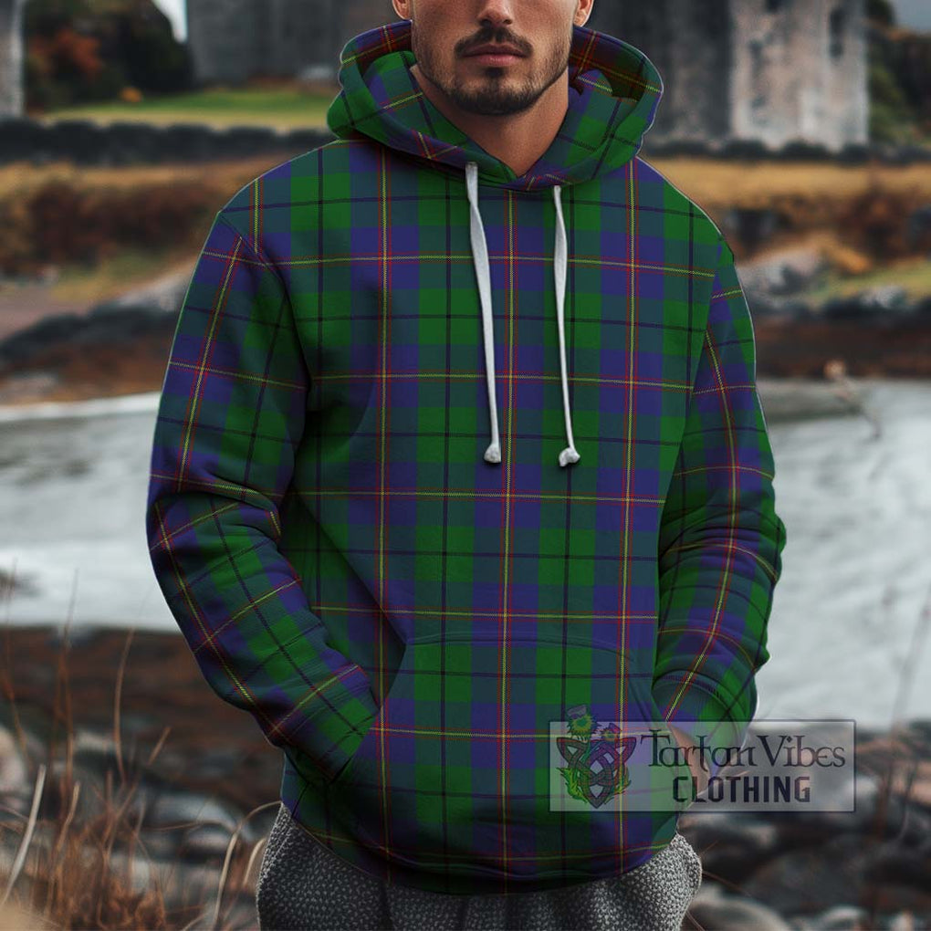 Carmichael Tartan Cotton Hoodie Pullover Hoodie XS - Tartan Vibes Clothing