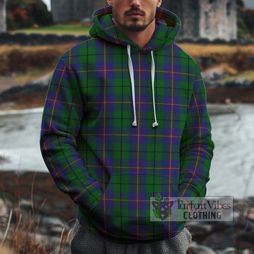 Carmichael Tartan Cotton Hoodie