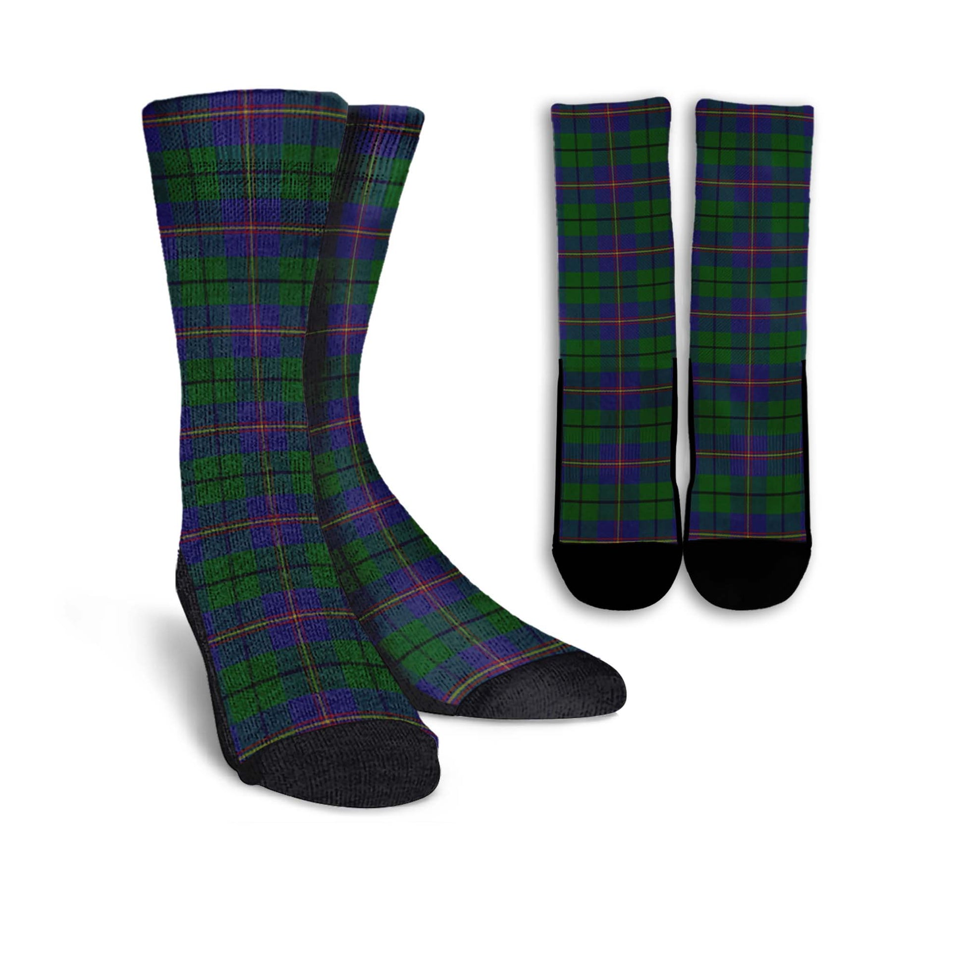 Carmichael Tartan Crew Socks - Tartanvibesclothing