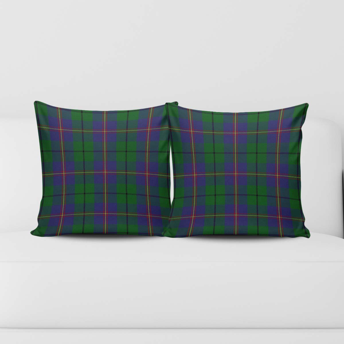 Carmichael Tartan Pillow Cover Square Pillow Cover - Tartanvibesclothing