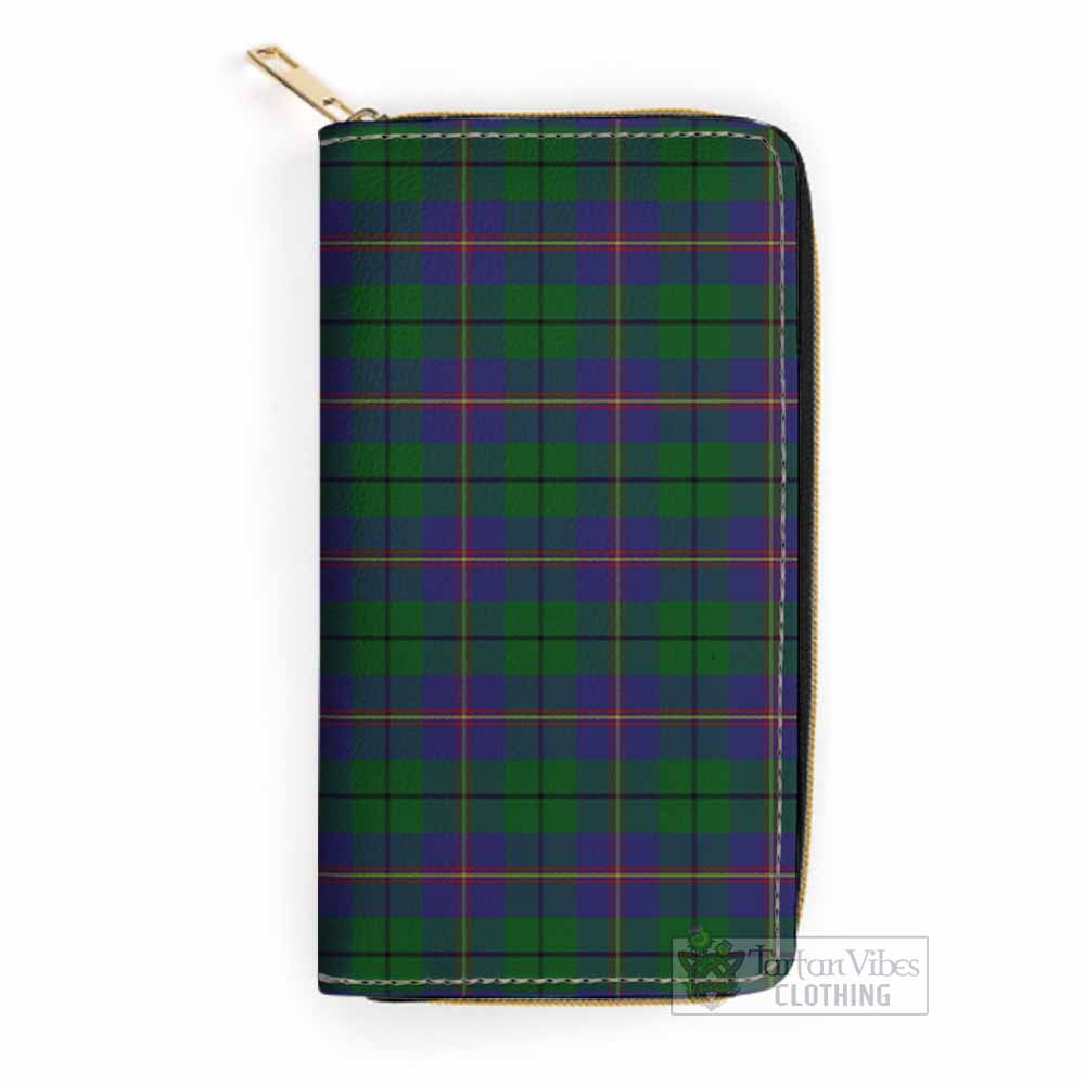Carmichael Tartan Women's Leather Wallet One Size 19.7*10.5*3.5 cm - Tartan Vibes Clothing