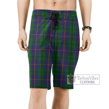 Carmichael Tartan Men's Board Shorts