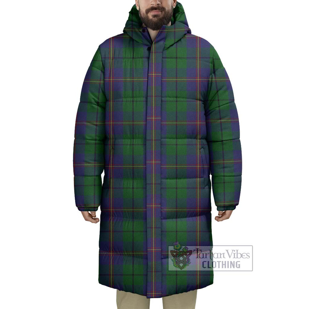 Tartan Vibes Clothing Carmichael Tartan Long Down Jacket