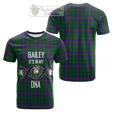 Carmichael Tartan Cotton T-shirt with Family Crest DNA In Me Style