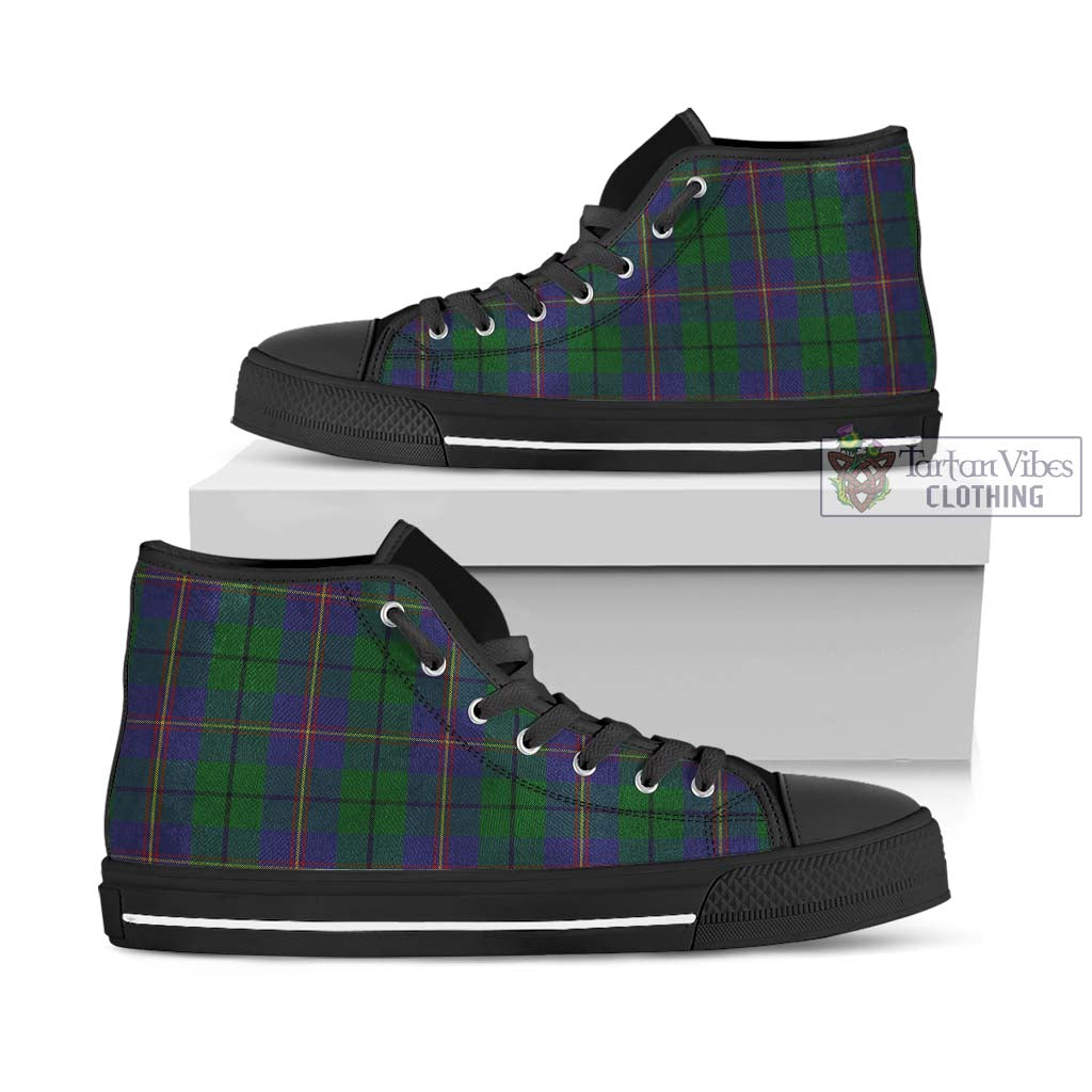 Tartan Vibes Clothing Carmichael Tartan High Top Shoes