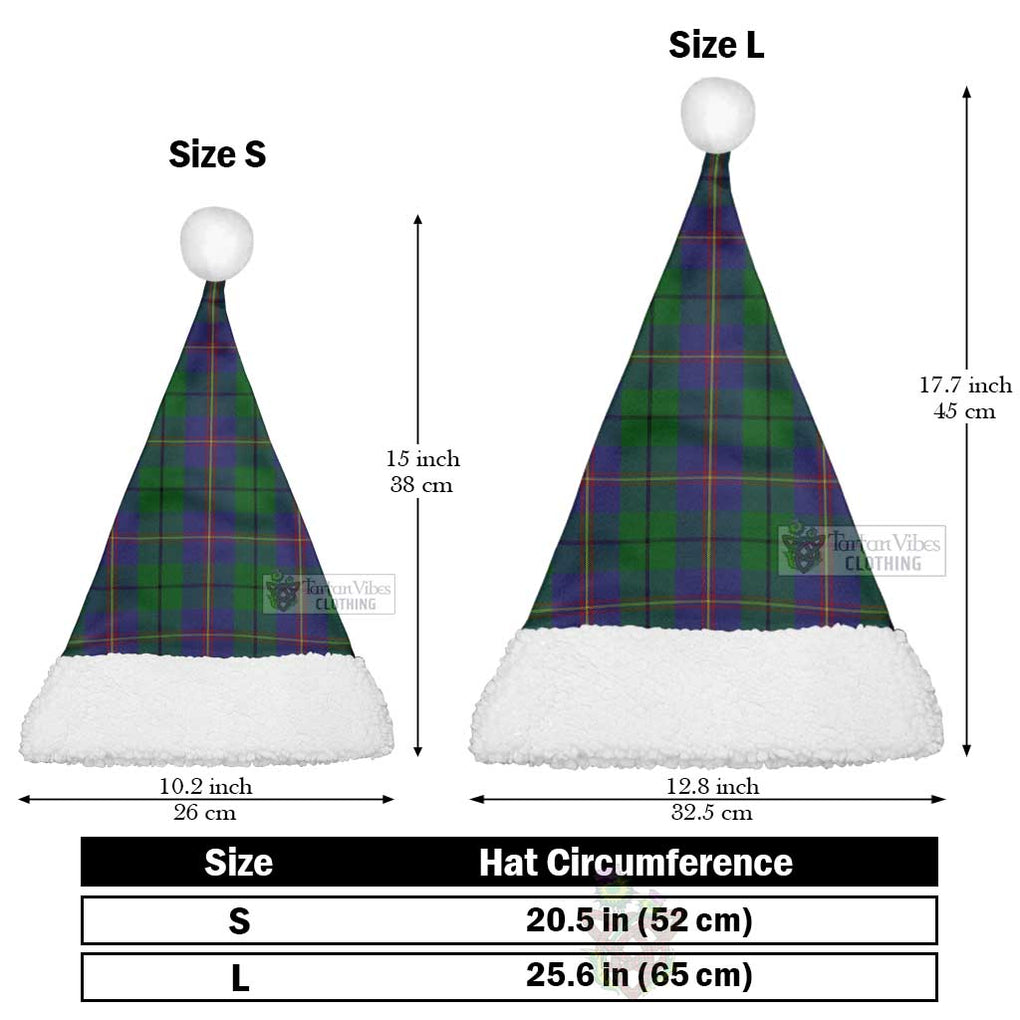 Tartan Vibes Clothing Carmichael Tartan Christmas Santa Hats