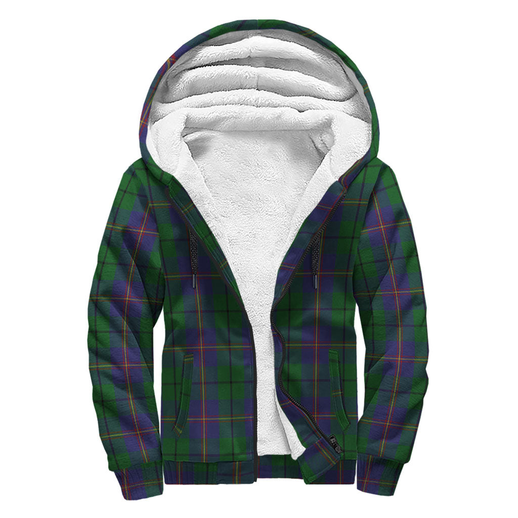 carmichael-tartan-sherpa-hoodie-with-family-crest