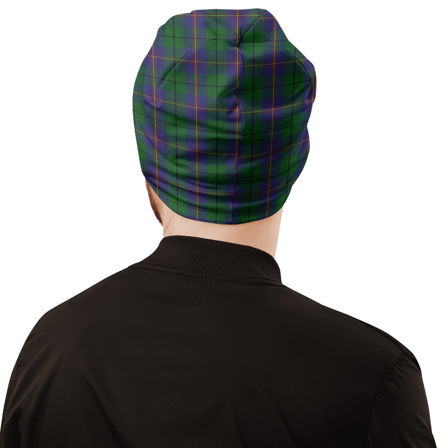 Carmichael Tartan Beanies Hat with Family Crest - Tartan Vibes Clothing