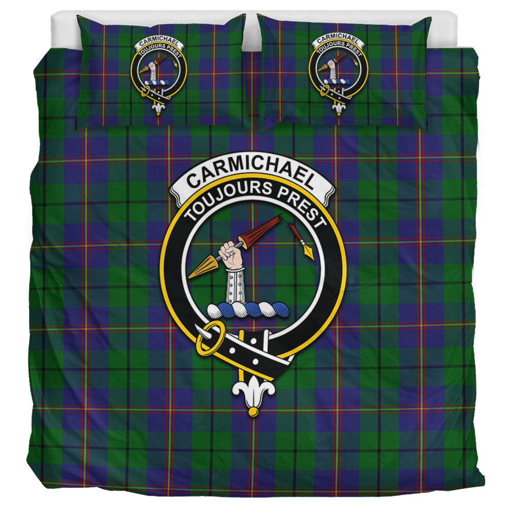 carmichael-tartan-bedding-set-with-family-crest