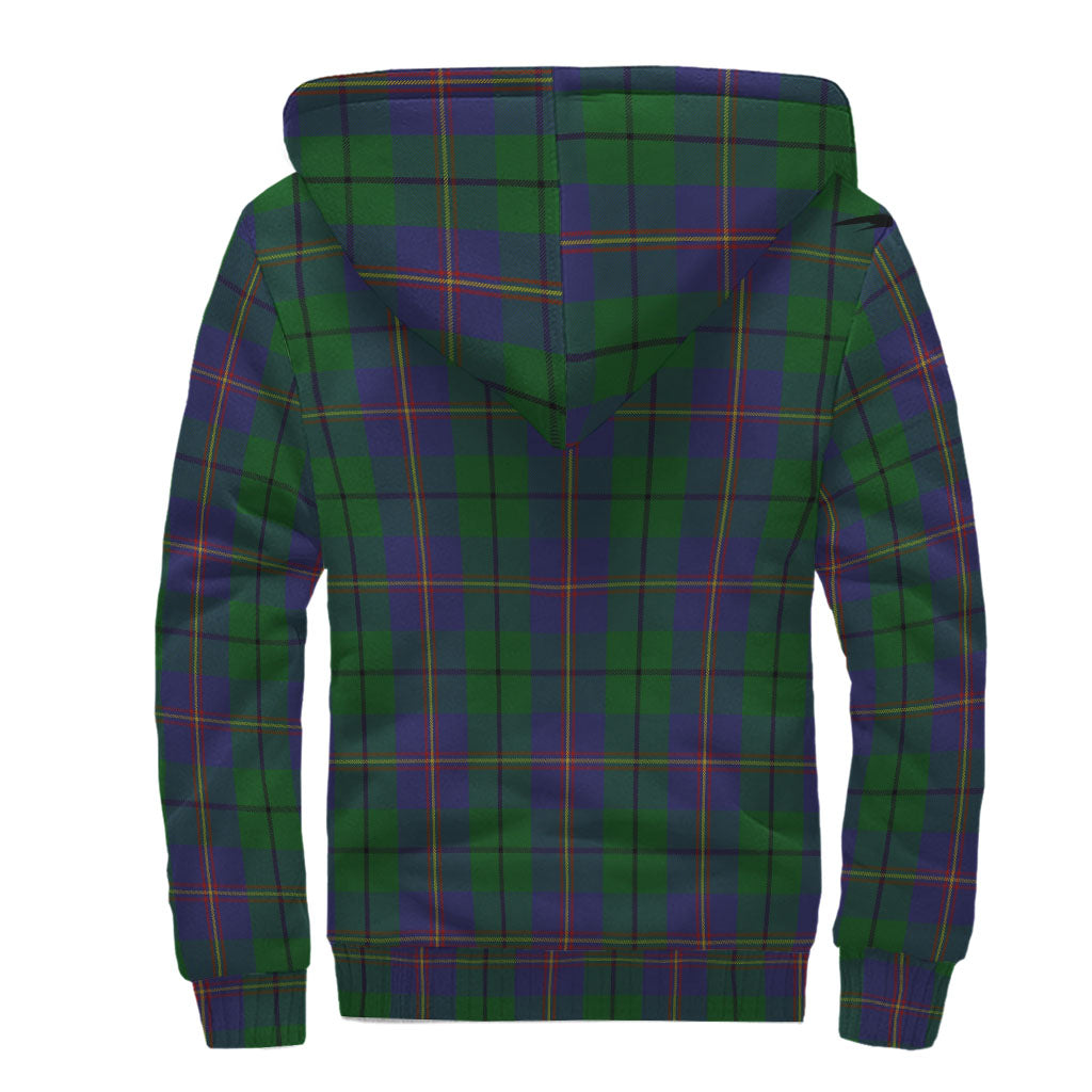 carmichael-tartan-sherpa-hoodie-with-family-crest