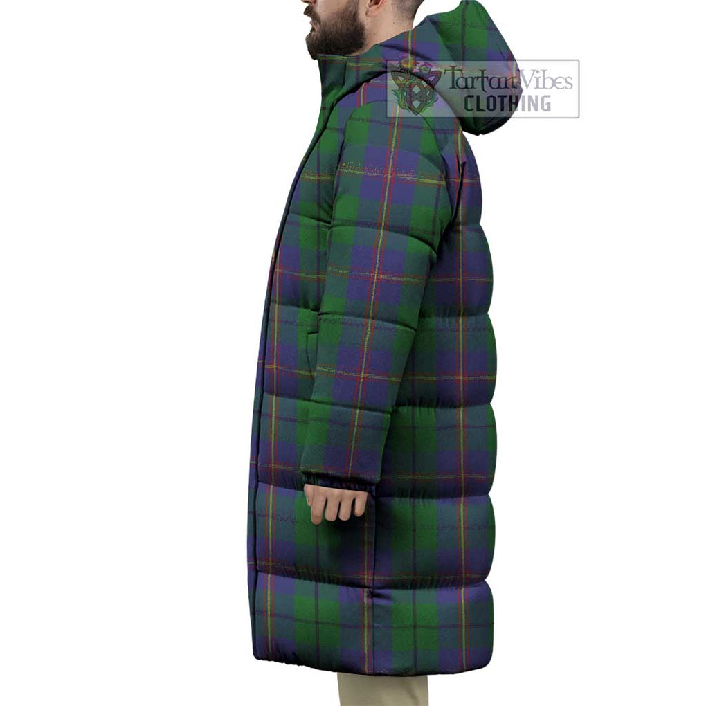 Tartan Vibes Clothing Carmichael Tartan Long Down Jacket