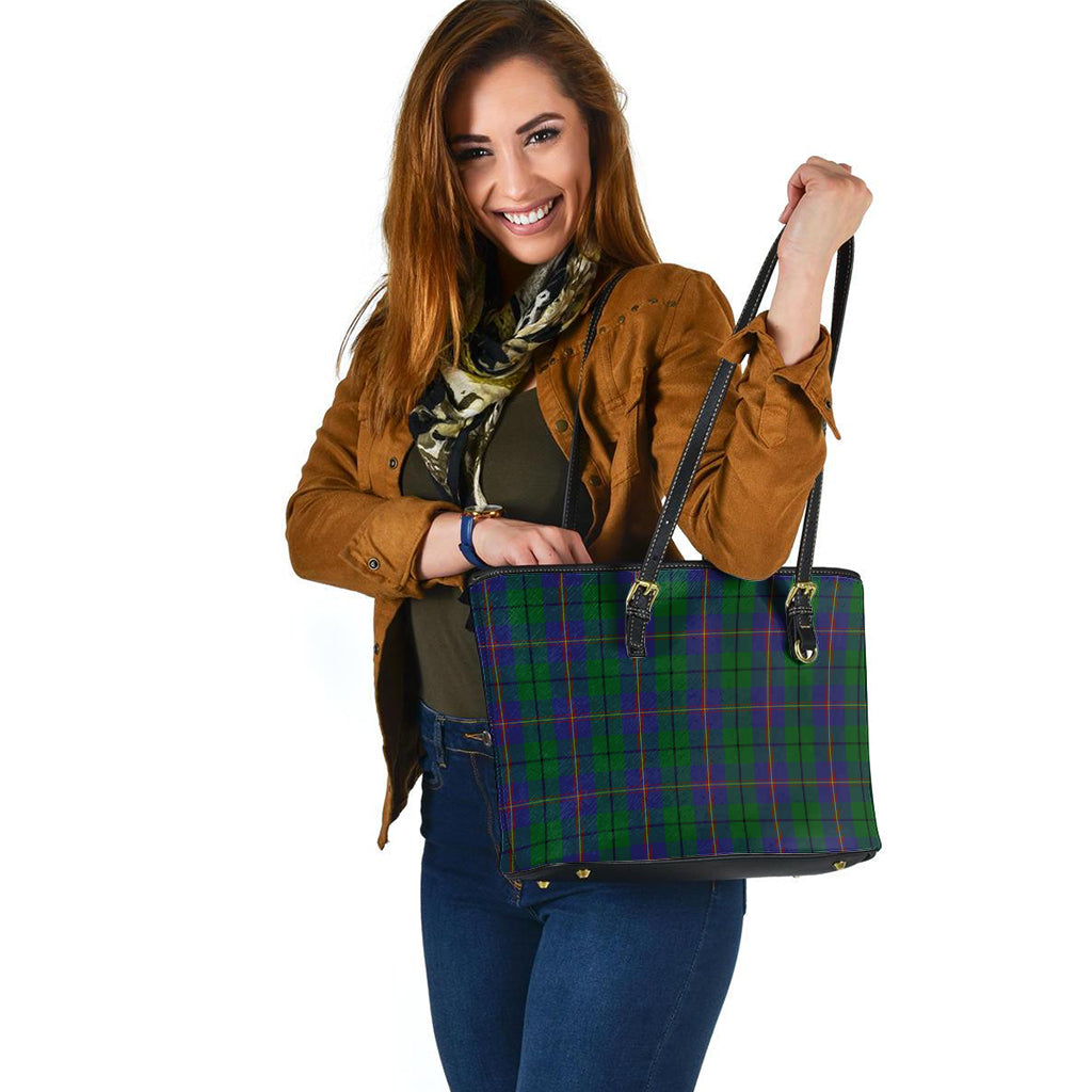 carmichael-tartan-leather-tote-bag