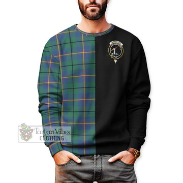 Carmichael Ancient Tartan Sweatshirt with Family Crest and Half Of Me Style