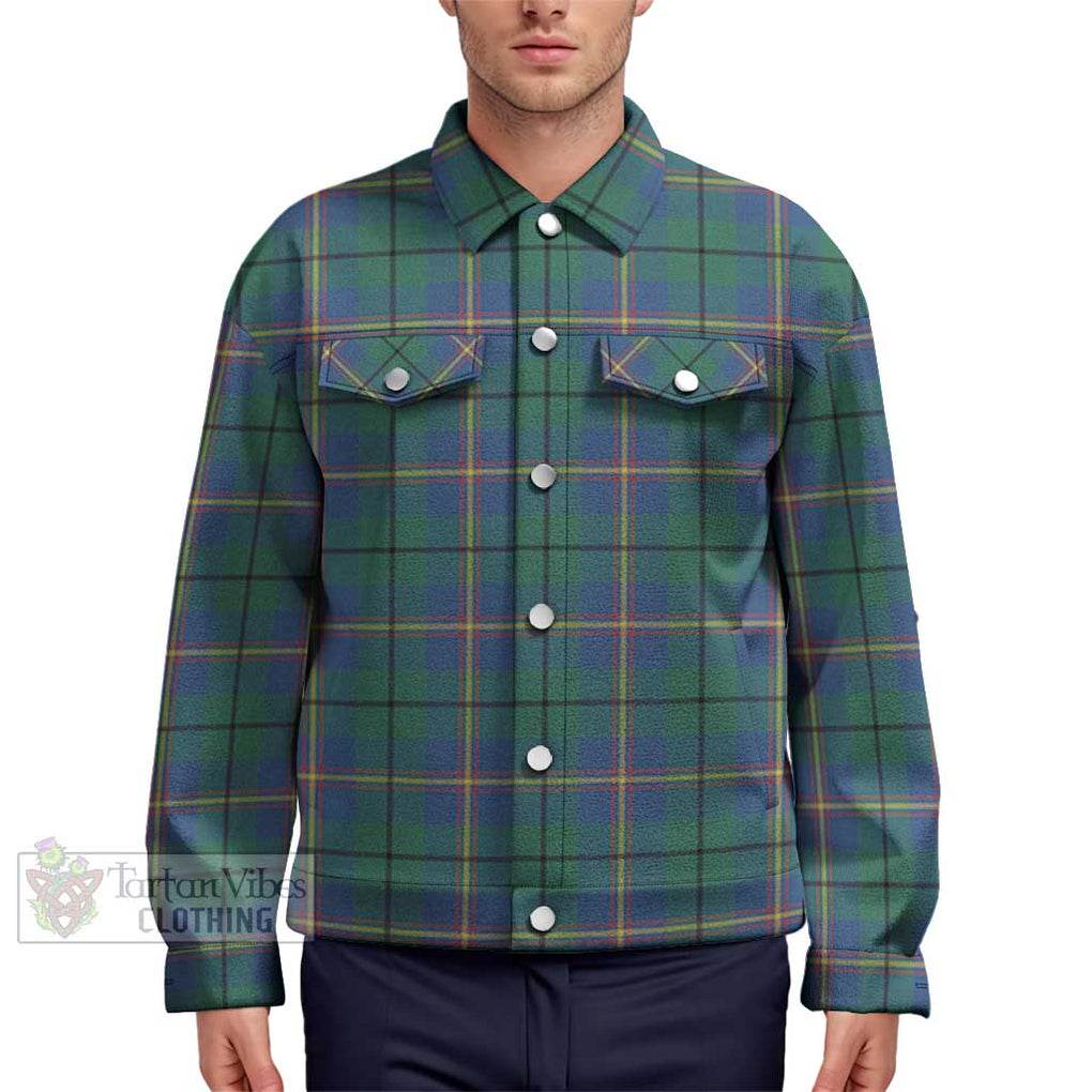 Carmichael Ancient Tartan Unisex Lapel Cotton Jacket Unisex - Tartan Vibes Clothing