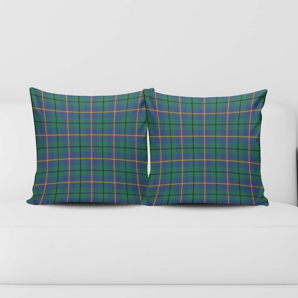 Carmichael Ancient Tartan Pillow Cover Square Pillow Cover - Tartanvibesclothing