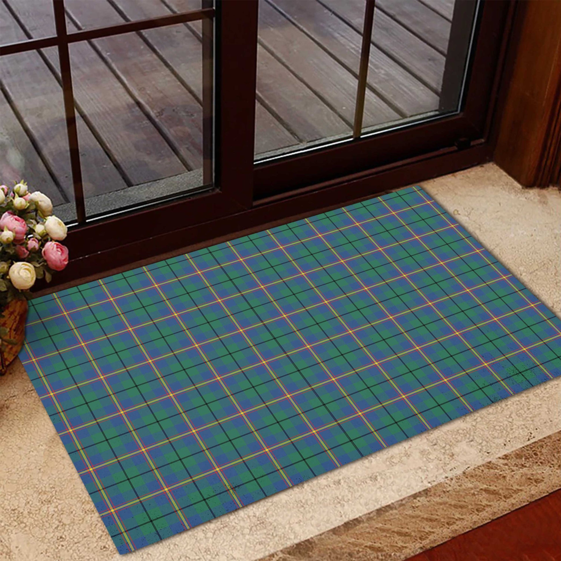 Carmichael Ancient Tartan Door Mat - Tartanvibesclothing