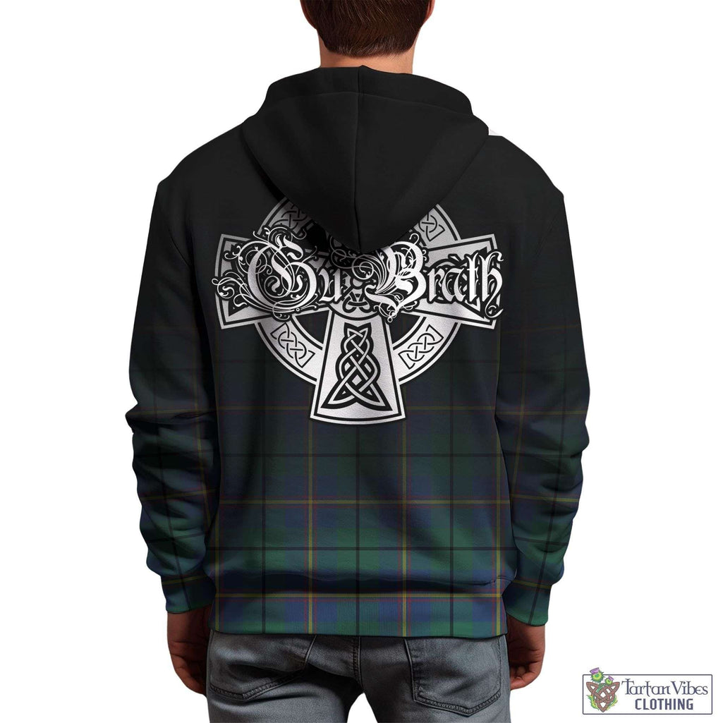 Tartan Vibes Clothing Carmichael Ancient Tartan Hoodie Featuring Alba Gu Brath Family Crest Celtic Inspired