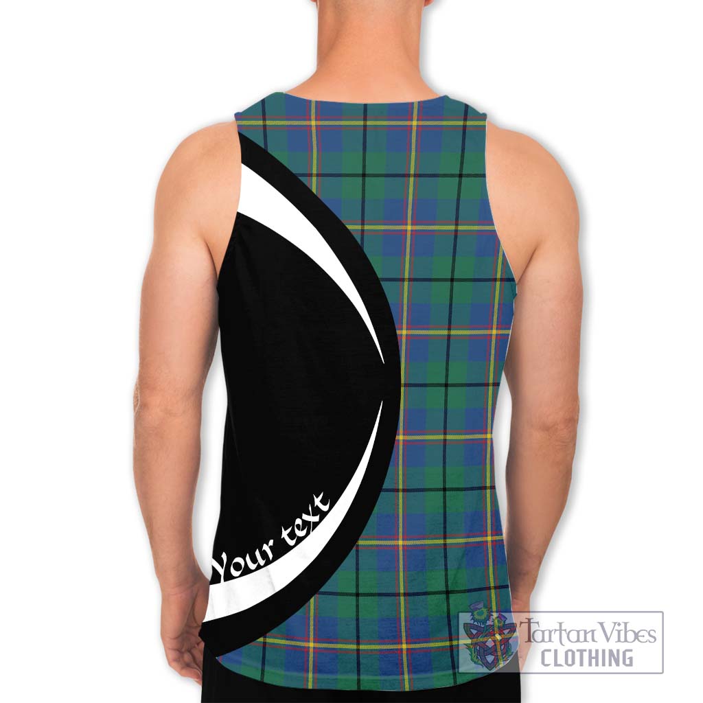 Carmichael Ancient Tartan Men's Tank Top with Family Crest Circle Style - Tartan Vibes Clothing