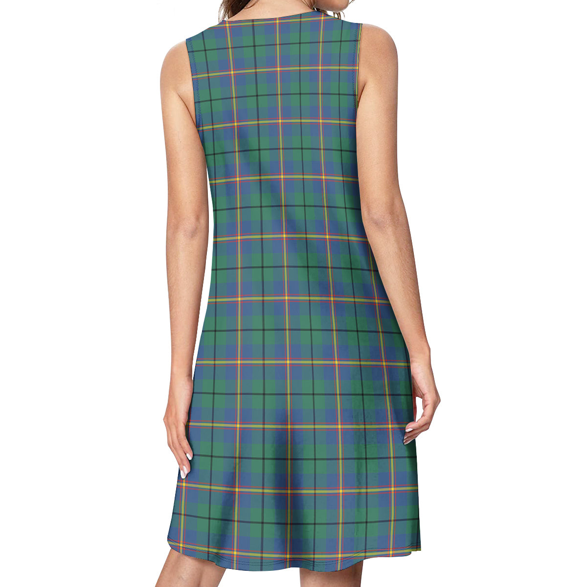 Carmichael Ancient Tartan Womens Casual Dresses - Tartanvibesclothing