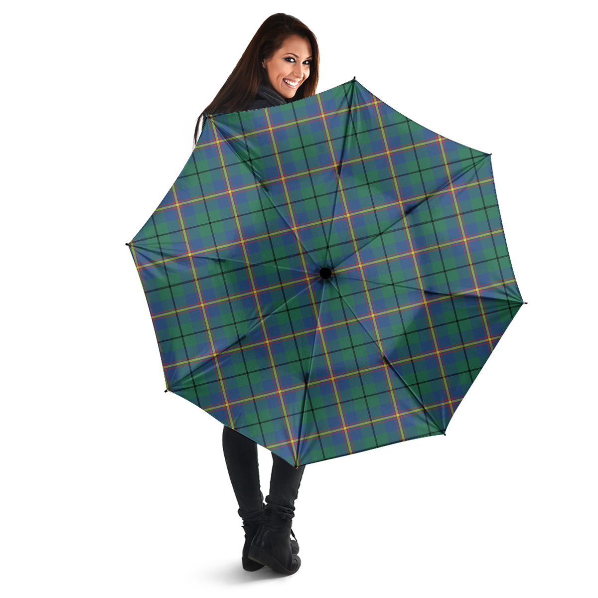 Carmichael Ancient Tartan Umbrella - Tartanvibesclothing