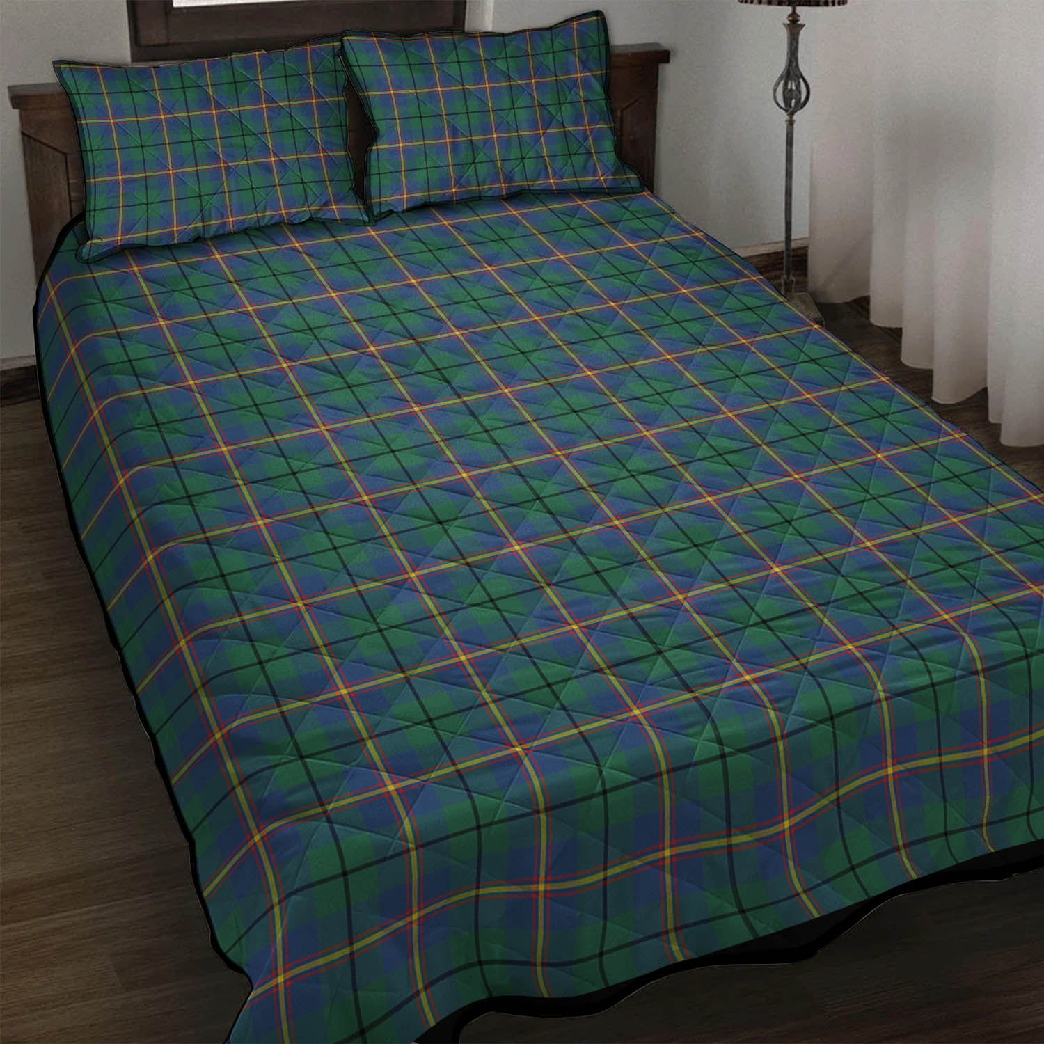 Carmichael Ancient Tartan Quilt Bed Set - Tartan Vibes Clothing