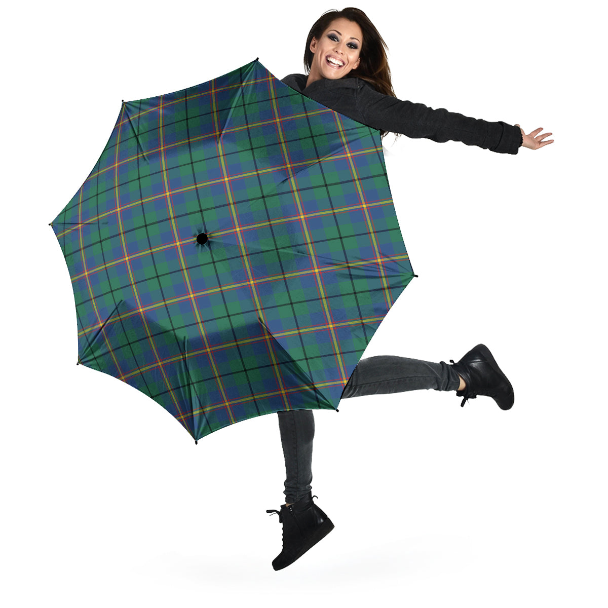 Carmichael Ancient Tartan Umbrella - Tartanvibesclothing