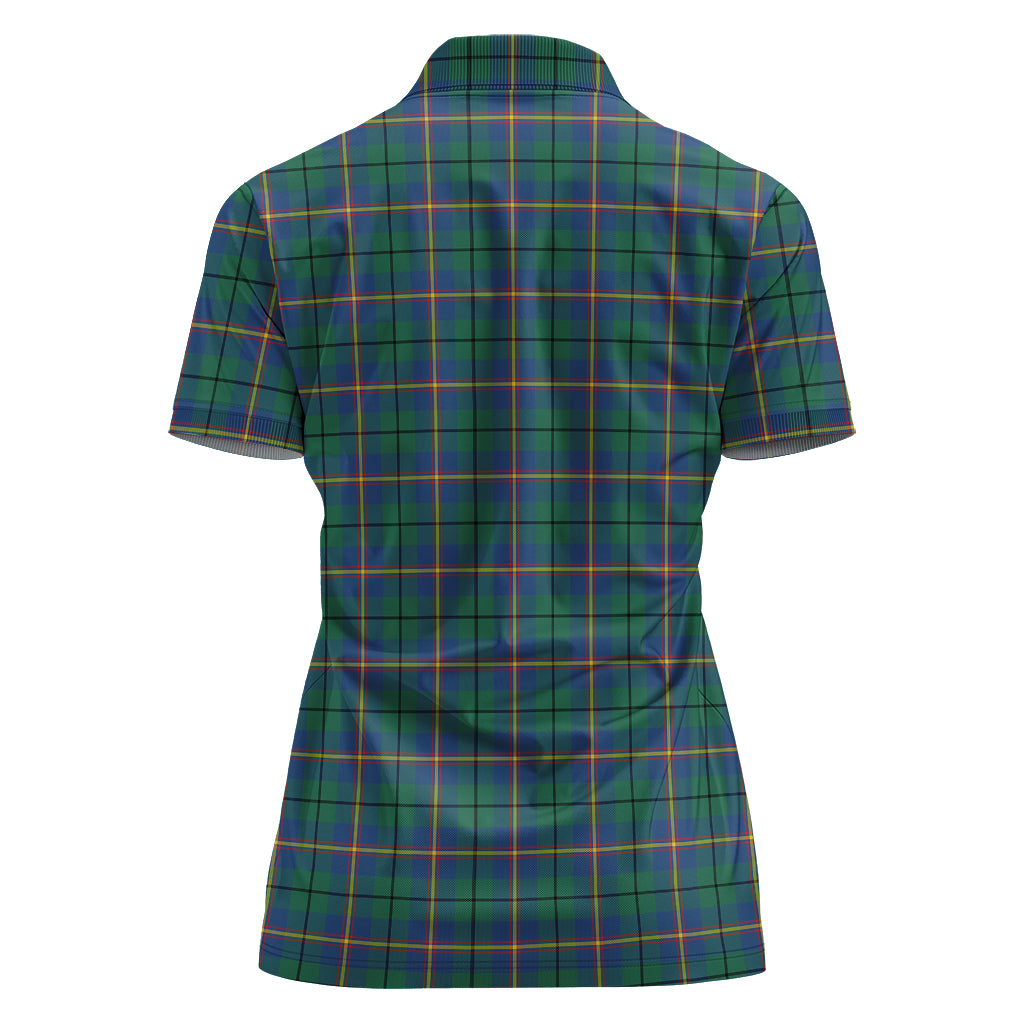 carmichael-ancient-tartan-polo-shirt-for-women