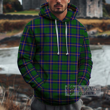 Carmichael Modern Tartan Cotton Hoodie