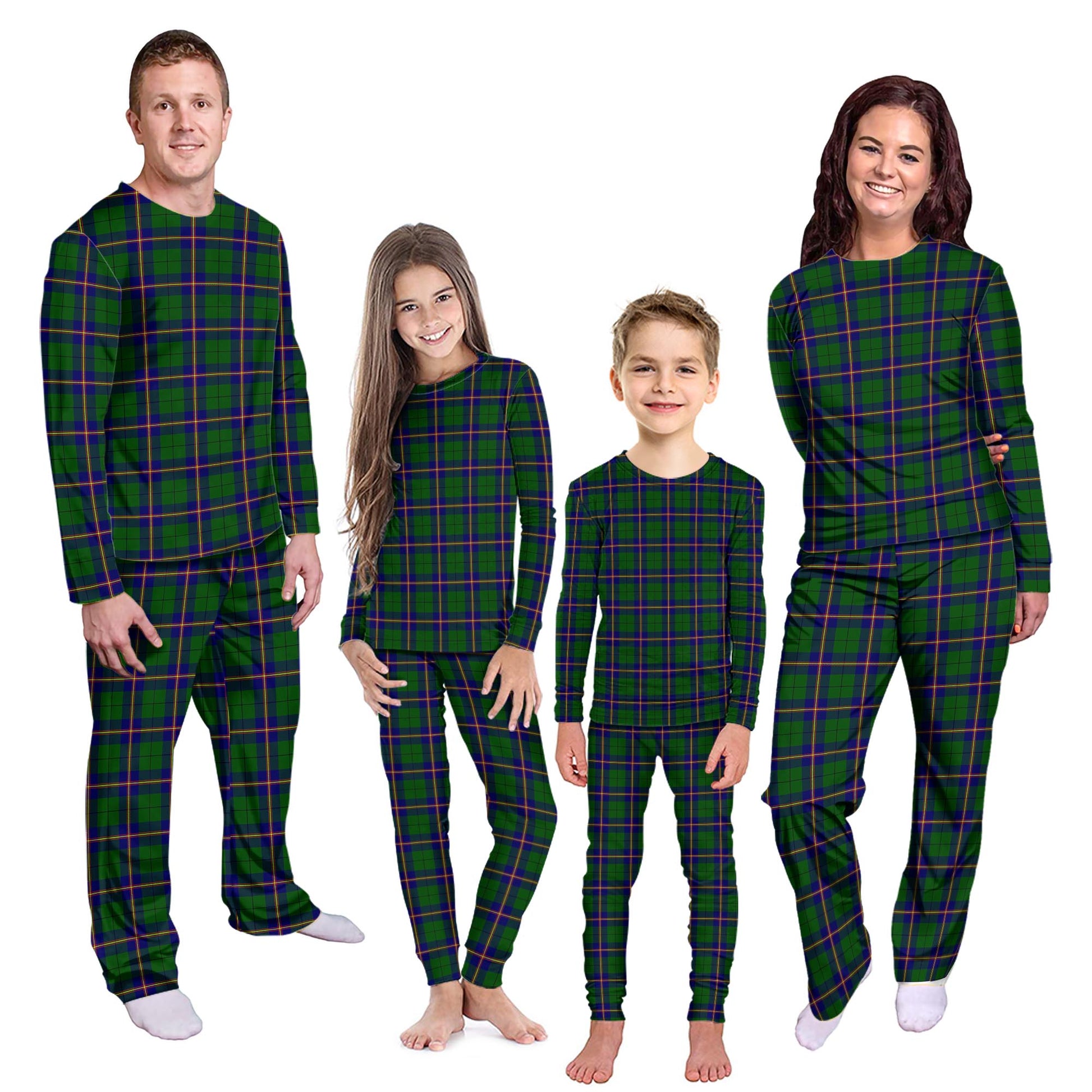 Carmichael Modern Tartan Pajamas Family Set Kid - Tartan Vibes Clothing