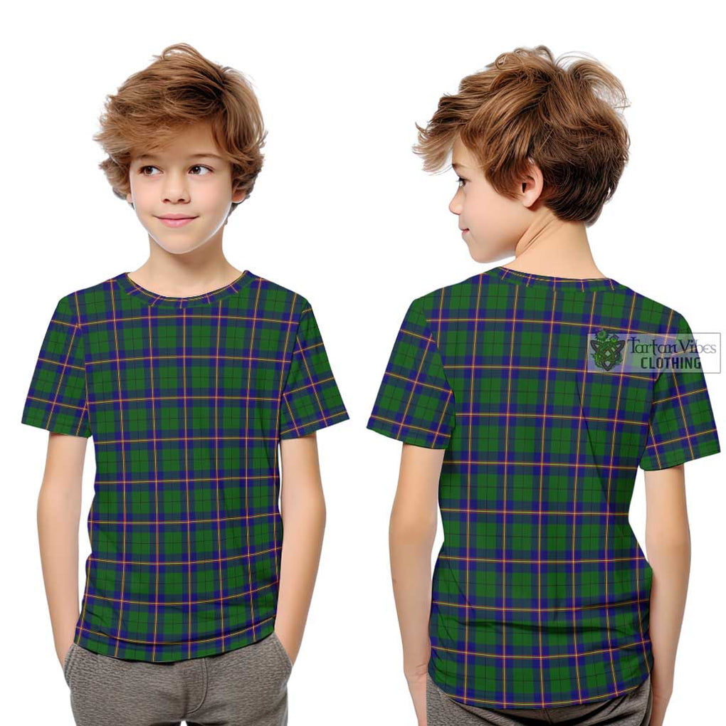 Carmichael Modern Tartan Kid T-Shirt - Tartanvibesclothing Shop