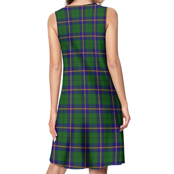 Carmichael Modern Tartan Womens Casual Dresses