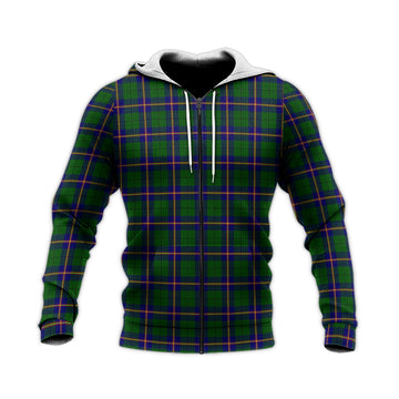 Carmichael Modern Tartan Knitted Hoodie