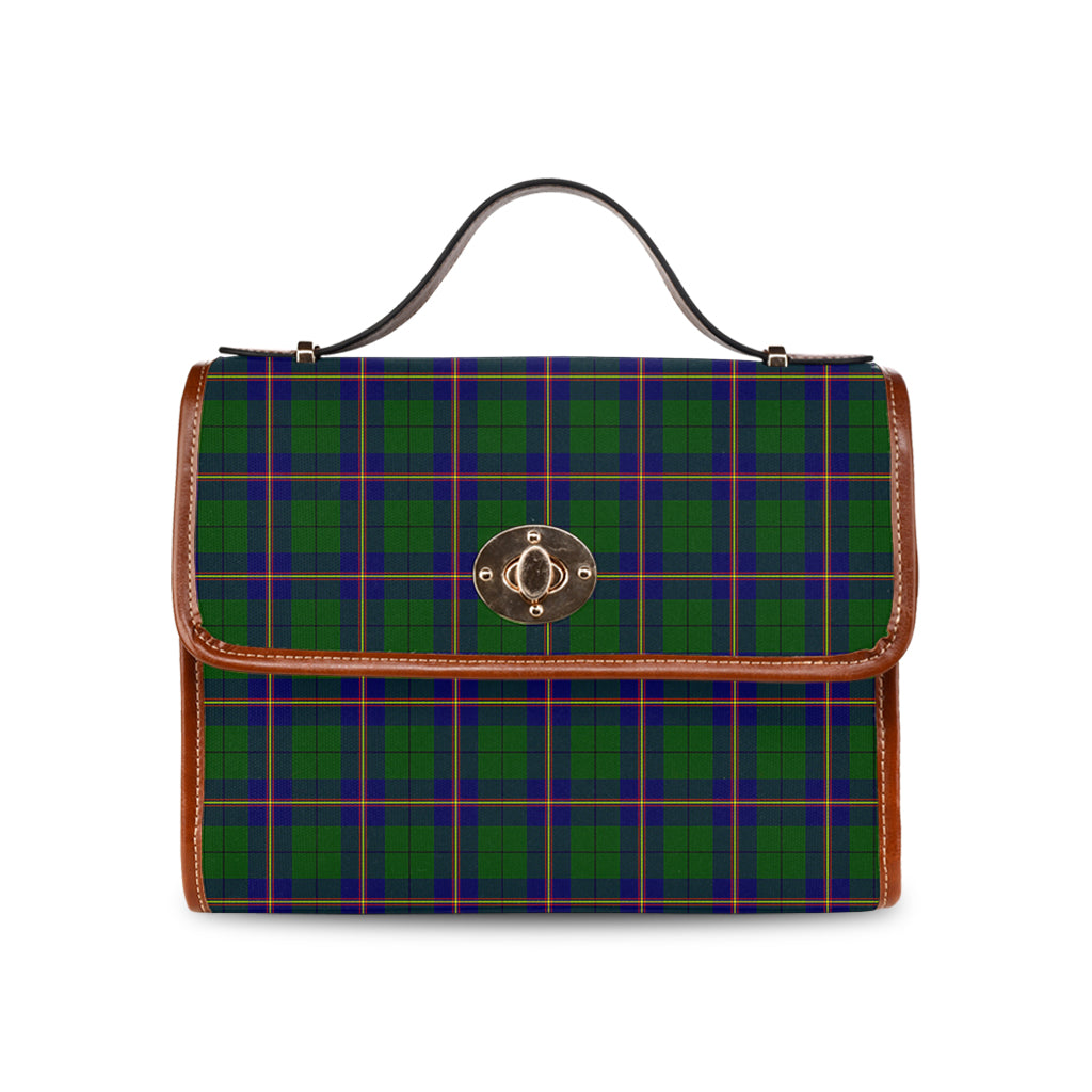 carmichael-modern-tartan-leather-strap-waterproof-canvas-bag